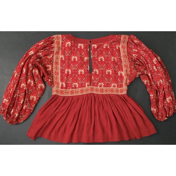 SOLD Spell & the Gypsy Collective peasant shirt S - Picture 5 of 5